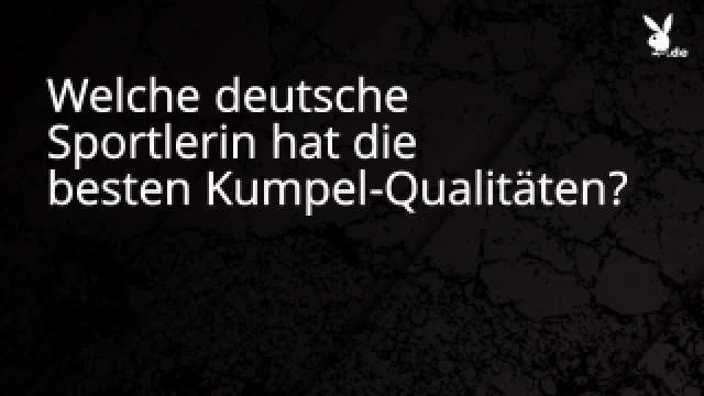 Diese deutsche Sportlerin hat die besten Kumpel-Qualitäten!